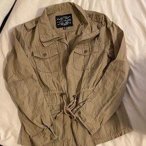 Chocolate Brand Brown Utility Jacket Size M